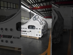 KS700 Tipo lateral Rompiente hidráulico mm Diámetro del cincel Adecuado ~ Excavadora de toneladas