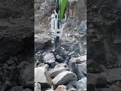 KS650 Martillo rompepiedras tipos de cincel 210mm rompeconcreto para excavadora