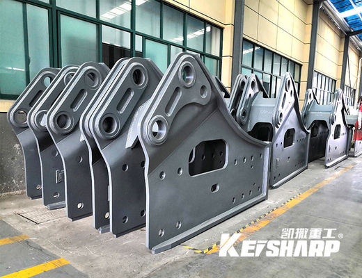 calidad  Side Type Hydraulic Breaker Spare Parts Bracket KS60 KS80 KS220 KS400 fábrica