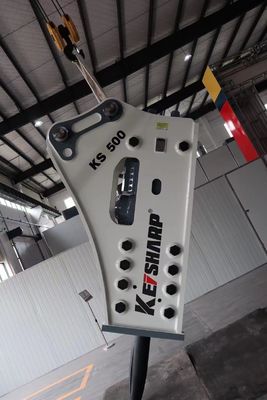 KS500 Excavadora hidráulica tipo de rotor lateral de 195 mm Diámetro del cincelado