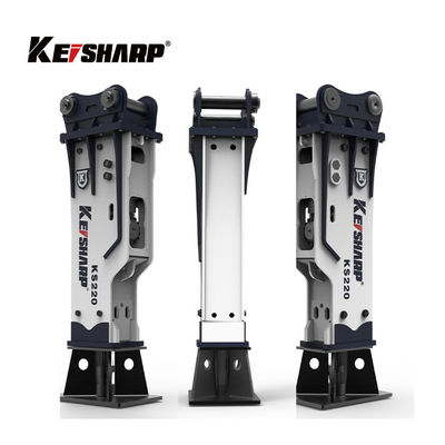 KS550 200 mm tipo de excavadora de caja de chisel rompientes hidráulicos para minería / metalurgia