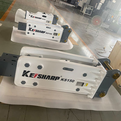 KS150 Excavadora hidráulica de hormigón de tipo superior para metalurgia / carretera