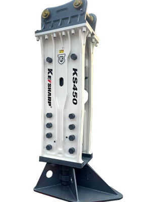 Capa superior de montaje de rompehielos para la excavadora Caterpillar Cisel Diámetro 190mm de trabajo de la tensión 270-290 bar