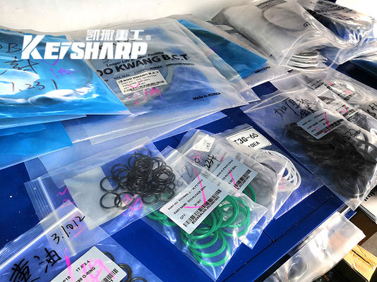 Kit de sellado de rotor hidráulico personalizado O anillo para excavadoras