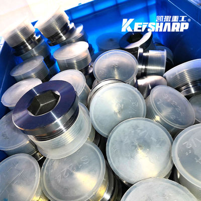 KEISHARP Enchufes de tornillo de enchufes hexagonales, piezas de interruptores hidráulicos de excavadoras