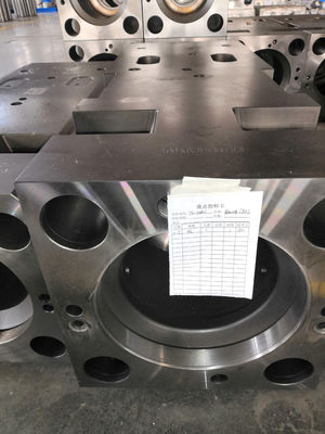 Cabeza del cilindro delantero del motor para KS80 KS100 KS120 Partes de repuesto del interruptor hidráulico