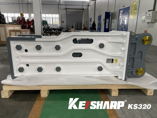 KS320 Máquina para romper excavadoras hidráulicas de tipo superior de 155 mm de diámetro de chisel