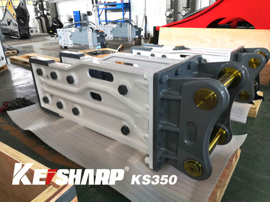 KS350 Breaker hidráulico de tipo superior de 165 mm de diámetro para excavadora de 35-40 toneladas
