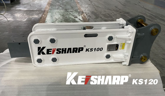 KS120 Tipo superior 85 mm Quiebre hidráulico de chisel para excavadora de 13 toneladas