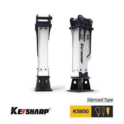 Diámetro de la cincela de 230 mm Excavadora de 80-120 toneladas Rompiente de rocas hidráulico KS850