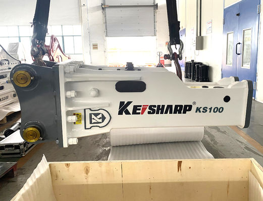 KS550 200 mm tipo de excavadora de caja de chisel rompientes hidráulicos para minería / metalurgia