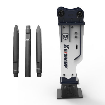 Kit de carga de nitrógeno de la herramienta de roca Moil Point Breaker hidráulico para mini excavadora