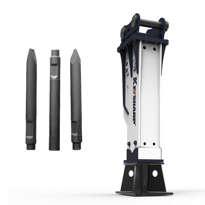 Kit de carga de nitrógeno de la herramienta de roca Moil Point Breaker hidráulico para mini excavadora