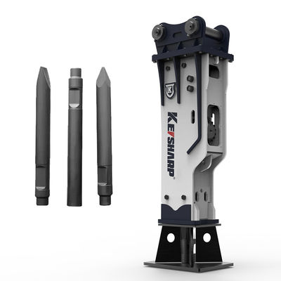 Kit de carga de nitrógeno de la herramienta de roca Moil Point Breaker hidráulico para mini excavadora