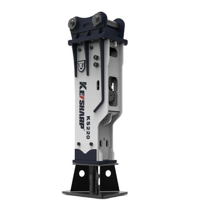 Para el sitio de construcción 140 mm Chisel Martillo Quebrador de piedra hidráulico
