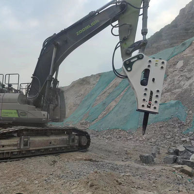 Legura de 50-60 toneladas Excavadora martillo Quebrador de roca hidráulico para rodamientos de componentes centrales