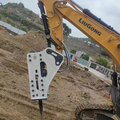 El sistema de roca hidráulica pesada para una guía de excavadora de 50-60 toneladas / forma irregular