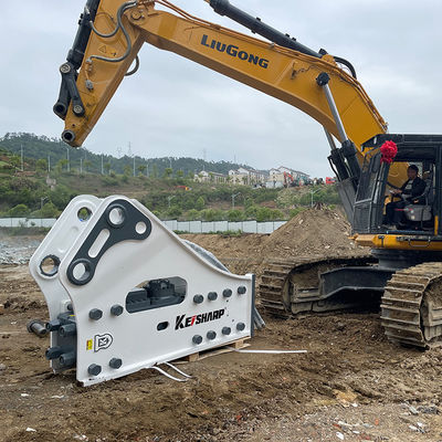 220 mm Bush Rock Air Pecker Rompiendo martillo hidráulico para excavadora Jack