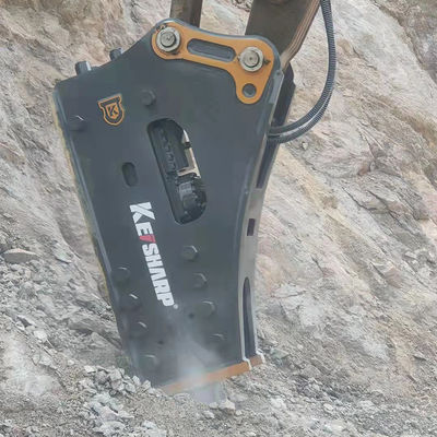 Excavadora de chisel de 190 mm Martillo de trituración de rocas para la construcción