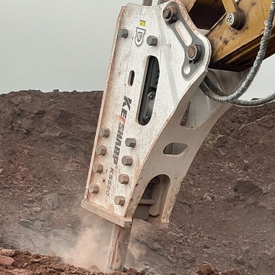 Excavadora de chisel de 190 mm Martillo de trituración de rocas para la construcción