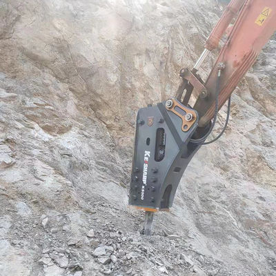 Condición CE Certificado 140 mm de aleación de forma irregular Guía de cincelada Rompiente hidráulico