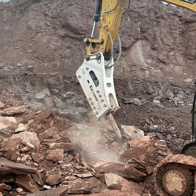 Condición CE Certificado 140 mm de aleación de forma irregular Guía de cincelada Rompiente hidráulico