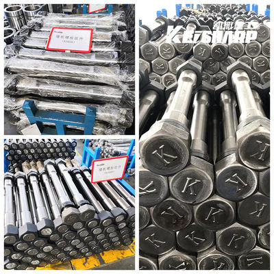 KS450 KS500 Rompedor hidráulico a través del material de acero de fundición de tornillo