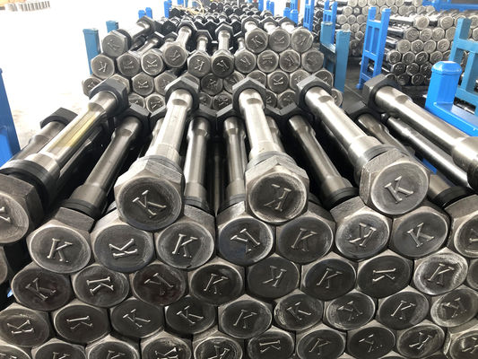 KS450 KS500 Rompedor hidráulico a través del material de acero de fundición de tornillo
