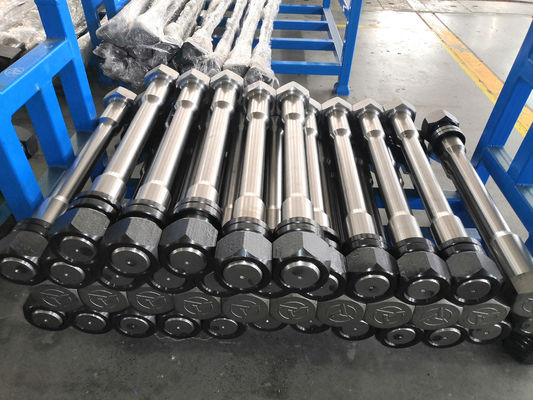 Martillo de roca a través del perno, piezas de repuesto para excavadoras
