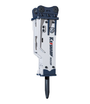 KS220 Silenced tipo de excavadora hidráulica rompiente de 140 mm de diámetro del cincel