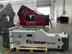KS150 150-170 Bar Rompedor hidráulico con chisel de 100 mm