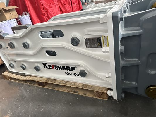 KS300 Breaker hidráulico de tipo superior de 190 mm Diámetro del cincel de 1350 mm longitud del cincel