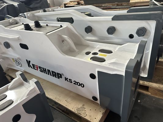 KS200 Caja Tipo 135 mm Excavadora de chisel Rompientes hidráulicos