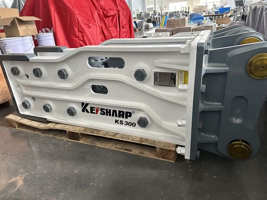 KS300 Top tipo de rompehielos hidráulicos de 190 mm de diámetro de cincel para 130-190L/min