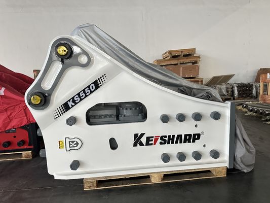 KS550 tipo lateral rompiente hidráulico con 200 mm Chisel Match excavadora de 50-55t