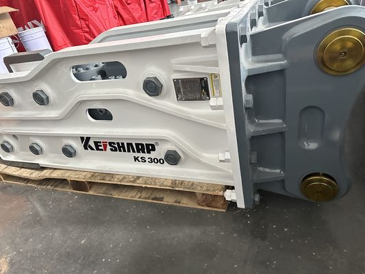 KS300 Breaker hidráulico de tipo superior de 190 mm de diámetro para 400-550 bpm