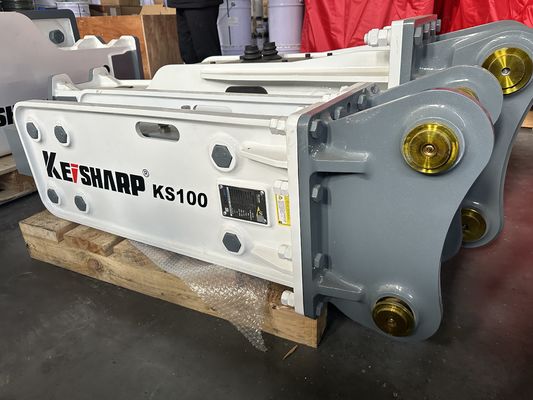 KS100 Máquina de ruptura hidráulica de tipo superior para carreteras / arquitectura