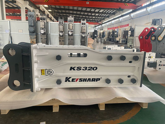 KS320 Máquina de rotura hidráulica de roca de tipo superior de 155 mm de diámetro de chisel