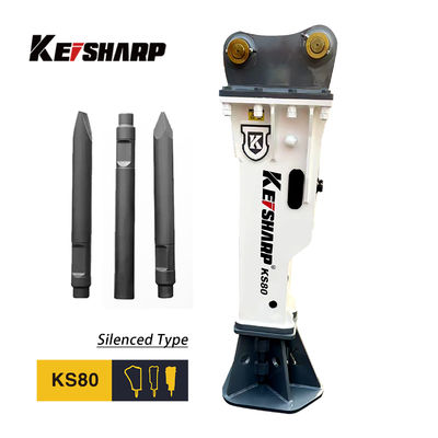 KS220 Tipo superior de excavadora de chisel de 140 mm máquina de rompepiedras aprobada por ISO