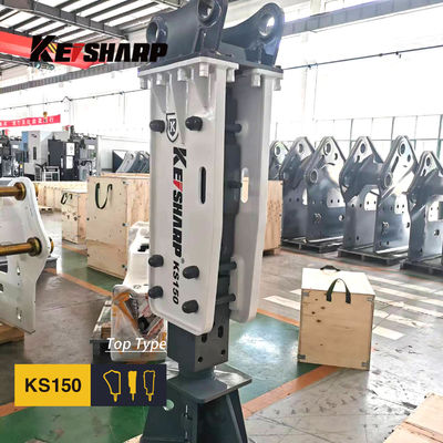 KS150 Máquina de rotura hidráulica de roca de tipo superior de 100 mm de diámetro de chisel