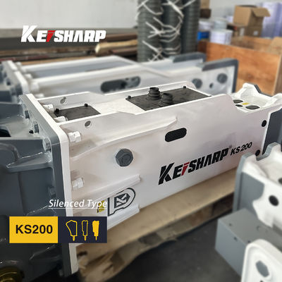KS200 Breaker hidráulico de tipo superior de 135 mm de diámetro para excavadora de 18-22 toneladas