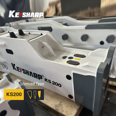 KS200 Breaker hidráulico de tipo superior de 135 mm de diámetro para excavadora de 18-22 toneladas