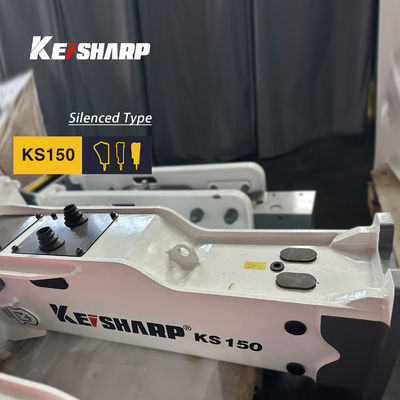 Triturador hidráulico tipo caja KS150 / triturador hidráulico tipo caja para minería